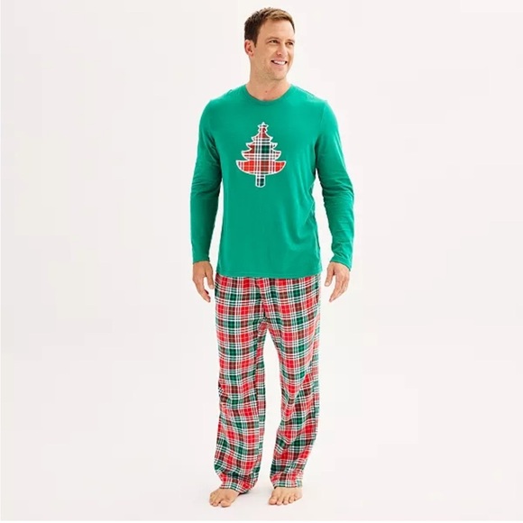 Jammies for your families men’s 2 piece Christmas pj size Xlarge. - Picture 1 of 7